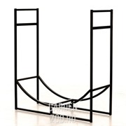 Дровница в стиле Лофт металл черная открытая 66-901 - фото 42311