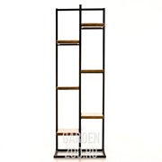 Этажерка Лофт с шестью полками металл и дерево 66-707 - фото 42335 Этажерка Лофт с шестью полками металл и дерево 66-707 - фото 42335