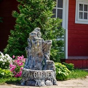 Умывальник садовый Пень с кашпо U08970 - фото 42361