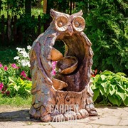 Фонтан садовый Сова с тремя чашами US08918 - фото 42373