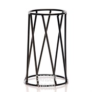 Подставка Лофт черная кованая на подоконник 66-604-B - фото 42414 Подставка Лофт черная кованая на подоконник 66-604-B - фото 42414