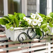 Подставка под балконный ящик 50см навесная 51-406 - фото 42447