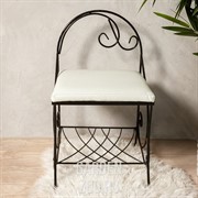 Банкетка кованая с полкой для обуви - фото 42620 Банкетка кованая с полкой для обуви - фото 42620