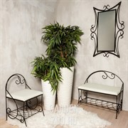 Банкетка кованая с полкой для обуви - фото 42622 Банкетка кованая с полкой для обуви - фото 42622