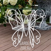 Стол Бабочка стекло с металлом 352-23 - фото 42628