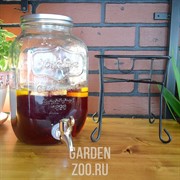 Банка 5л для лимонада на подставке - фото 42638