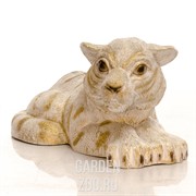 Фигура Тигренок лежит стеклопластик U08924 - фото 42730