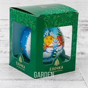 Шар новогодний Снеговички 7,5см - фото 42931