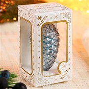 Шар Шишка 5 см стекло - фото 42940