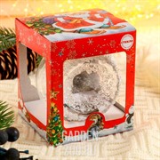 Шар Полнолуние 8,5см стекло - фото 42953