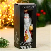 Игрушка ёлочная Дед Мороз ручная роспись 4,6*6,4*2,7см - фото 42976