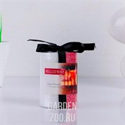 Свеча цилиндр Кристаллический узор 5*7,5см глинтвейн - фото 43008