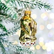 Игрушка ёлочная Лев стекло - фото 43071