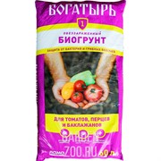 Грунт Богатырь для томатов, перца и баклажанов 60л - фото 44807