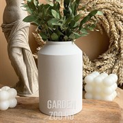 Ваза Бидон 0,1л гипс - фото 45007