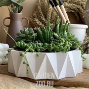 Кашпо Астра Биг 0,6л гипс - фото 45009