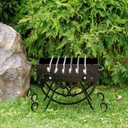 Мангал кованый 861-32R - фото 45105