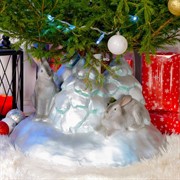 Подставка елочная Зайки U07684 - фото 45121