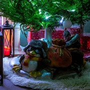 Подставка елочная Пингвинята U07681 - фото 45125