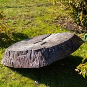 Крышка люка Пень средний полистоун U07698 - фото 45168