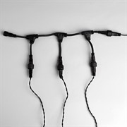 Гирлянда Клип Лайт 3 нити по 10м синий - фото 45217