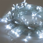 Гирлянда Нить 10м белый - фото 45223