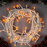 Гирлянда Нить 10м желтый - фото 45224