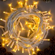 Гирлянда Нить 10м тепло-белый - фото 45230