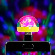 Новогодняя USB цветомузыка для телефона Android - фото 45329