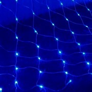 Светодиодная гирлянда-сетка 320 ЛЭД 3*2 синяя - фото 45339