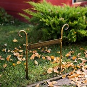 Декроттуар для чистки обуви металлический 62-007 - фото 45343