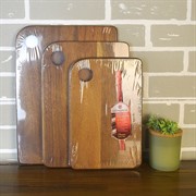 Доска разделочная 28*18см - фото 45421