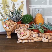 Кашпо Тигряша для кактусов девочка 7*20*6см 0,25л - фото 45470