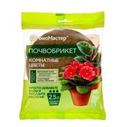 Почвобрикет Комнатные цветы 2,5л круглый - фото 45500