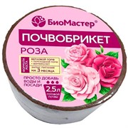 Почвобрикет Роза 2,5л круглый - фото 45504