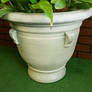 Кашпо Кампана 50л фисташковый - фото 45551