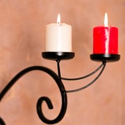 Подсвечник настенный кованый 605-03 - фото 45669