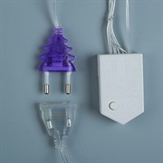 Гирлянда Занавес ECO ш-2м, в-1,5м фиолет - фото 45797