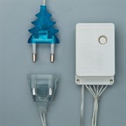 Гирлянда Занавес ECO 2м х3м синий - фото 45803