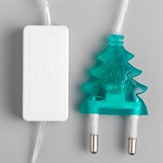 Гирлянда Нить 5м Шарики белые мульти - фото 45807