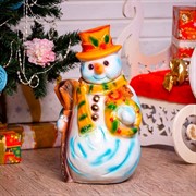 Фигура Снеговик с метлой F03106 - фото 46038