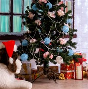 Подставка ёлочная кованая на трёх опорах 200-08 - фото 46045