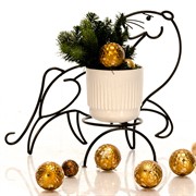 Подставка напольная для одного цветка Тигр металл 12-114 - фото 46104