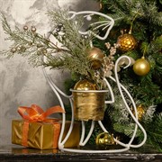 Подставка кованая на подоконник Тигр на 1 цветок 14-851 - фото 46128