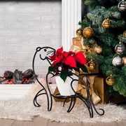 Подставка напольная для одного цветка Тигр металл 12-114 - фото 46182