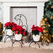 Подставка напольная для одного цветка Тигр металл 12-114 - фото 46183