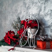 Подставка кованая на подоконник Тигр на 1 цветок 14-851 - фото 46191