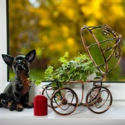 Подставка Карета на 1 цветок маленькая 51-308 - фото 46306 Подставка Карета на 1 цветок маленькая 51-308 - фото 46306