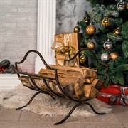 Дровница кованая полукруглая 500-44 - фото 46393