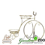 Подставка Классика велосипед на 2 цветка металл высота 65см 71-052 - фото 46409 Подставка Классика велосипед на 2 цветка металл высота 65см 71-052 - фото 46409